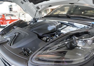 Motor of Porsche Macan