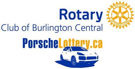 Rotary Club of Burlington Central Porsche Lottery Logo